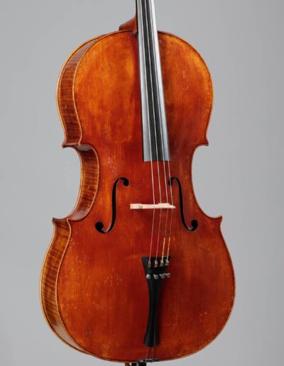 Antonio Stradivari inspired cello made in 2022